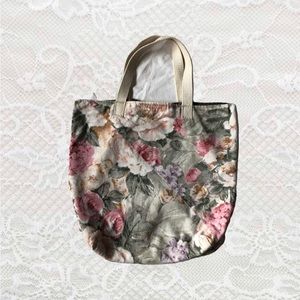 Vintage 90s Floral Tote Bag